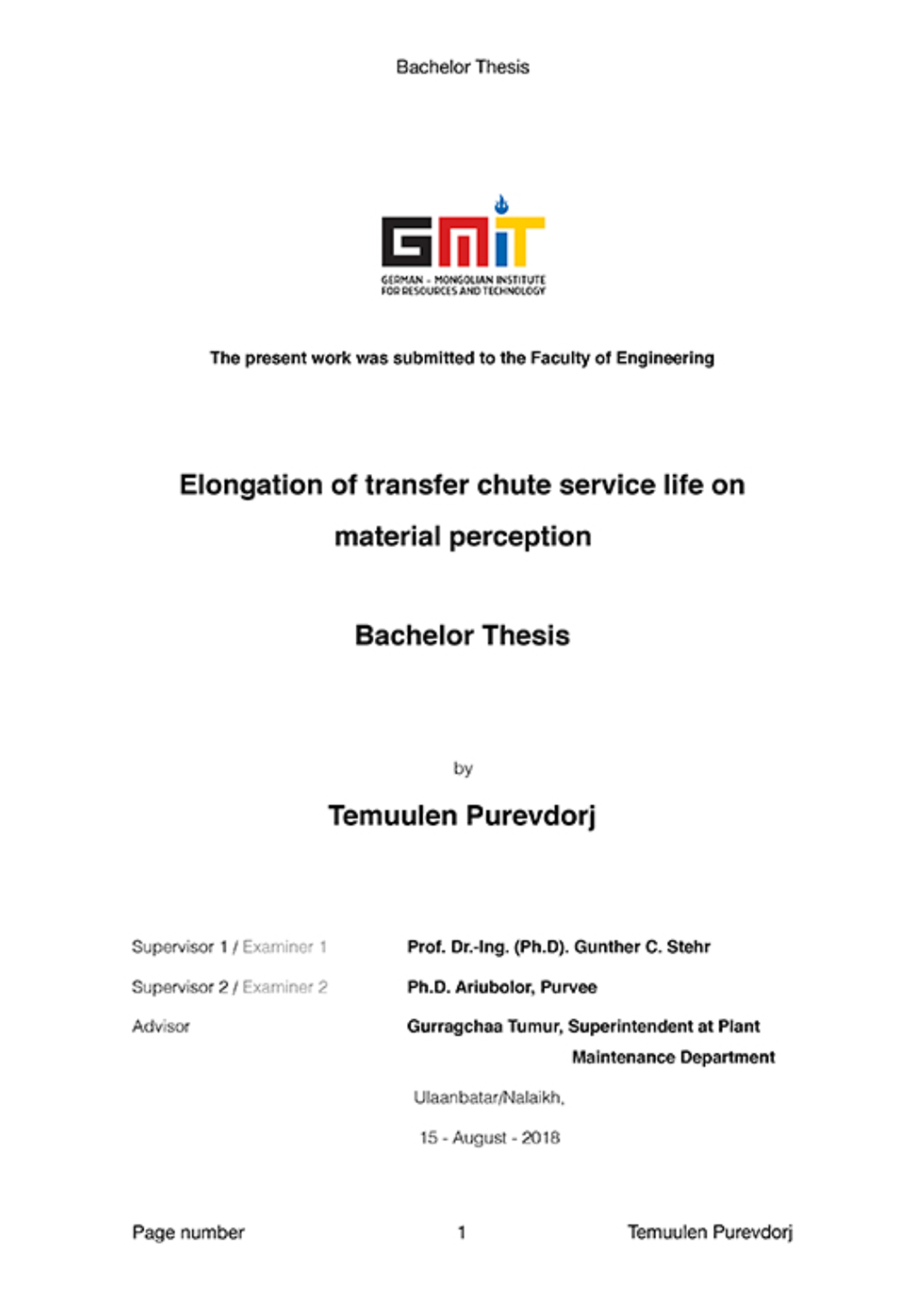 Elongation of transfer chute service life on material perception